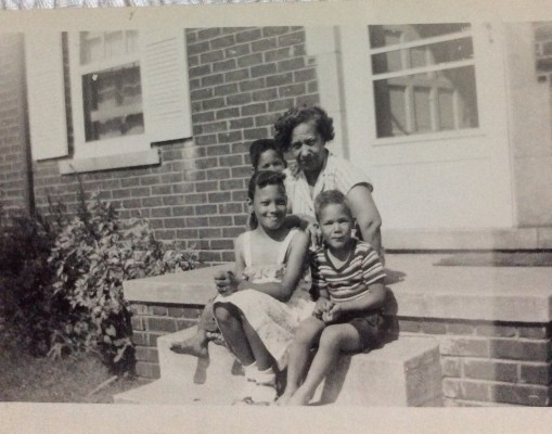 Florence and grandchildren